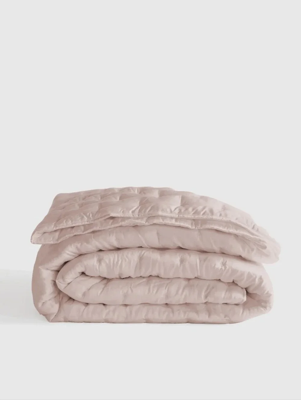 Quince SEALED! NWT! The Bamboo Dream Quilt in Soft Blush. Sz Twin. R2S!